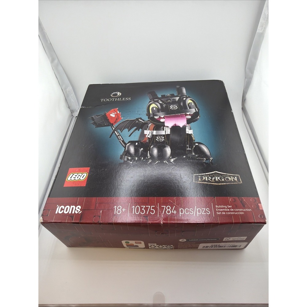 NEW LEGO 10375 Toothless Dragon ICONS How To Train Your Dragon IN HAND